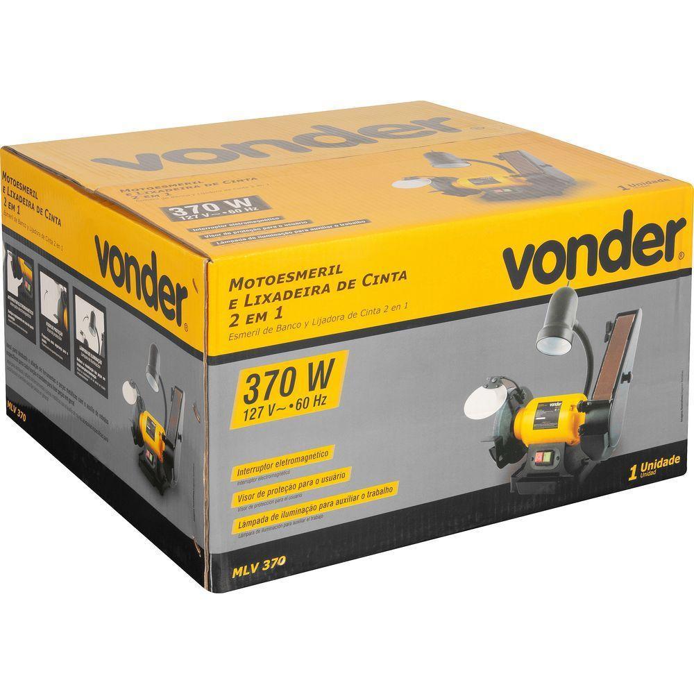 Motoesmeril E Lixadeira 2 Em 1 Mlv370 Vonder 110V - 6