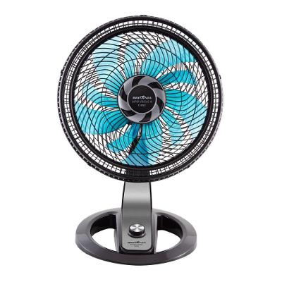 Ventilador de Mesa Britânia 165W 47cm 10 Pás 3 Velocidades Azul 110V