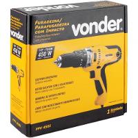 Furadeira-parafusadeira 1-2'' Impacto Fpv 450l Vonder 220V - 5