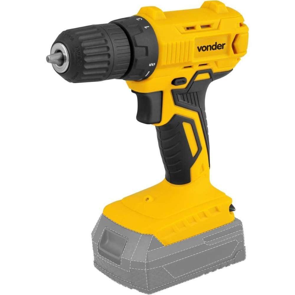 Parafusadeira Furadeira 3-8 18V Sem Bateria Ipfv1851 Vonder - 4