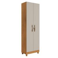 Multiuso Sapateira Sparta 2 Portas 5 Prateleiras - Benetil Cinamomo Off - 1