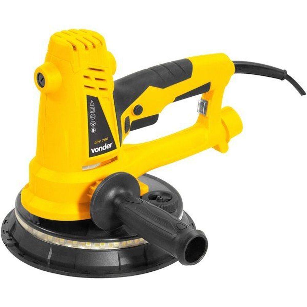 Lixadeira De Parede Com Led 750 Wats Lpv750 Vonder 220V - 2