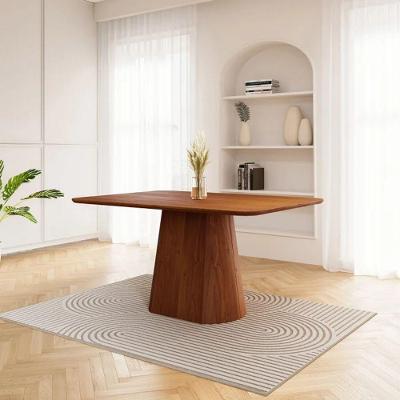 Mesa De Jantar Retangular 140cm Gtdnexxus Madeiramadeira Cinamomo Canela