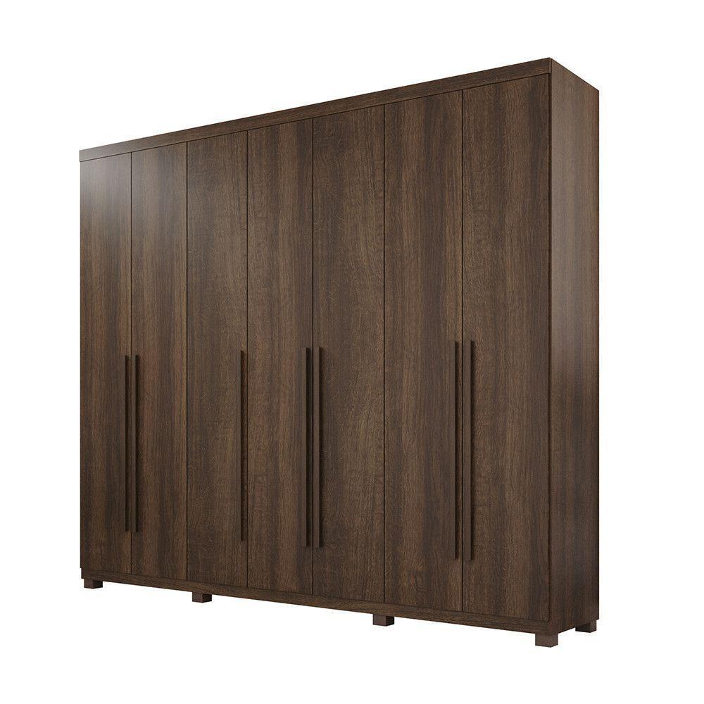 Guarda-roupa Istambul - 7 Portas 6 Gavetas - Benetil Imbuia - 1