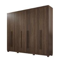 Guarda-roupa Istambul - 7 Portas 6 Gavetas - Benetil Imbuia - 1