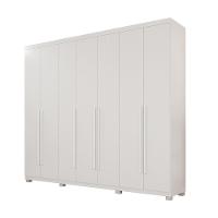 Guarda-roupa Istambul - 7 Portas 6 Gavetas - Benetil Branco - 1