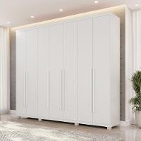 Guarda-roupa Istambul - 7 Portas 6 Gavetas - Benetil Branco - 2