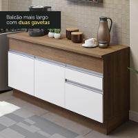 Cozinha Compacta 150001 Com Armário E Balcão Rustic/branco - 9