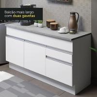 Cozinha Compacta 150001 Com Armário E Balcão Branco Branco - 5