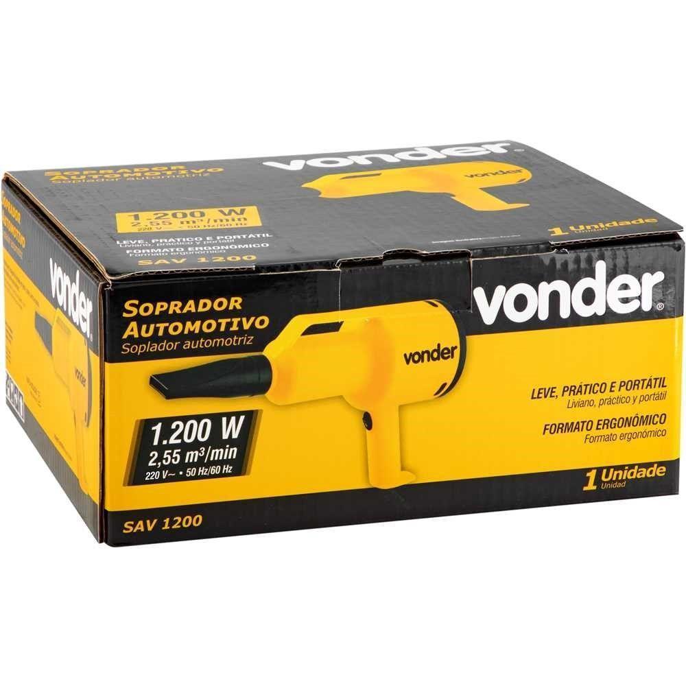 Soprador Automotivo 1200W Sav1200 Vonder 220V - 5