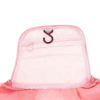 Necessaire Feminina Viagem Gancho Mala Organizadora Pendurar Rosa - 2