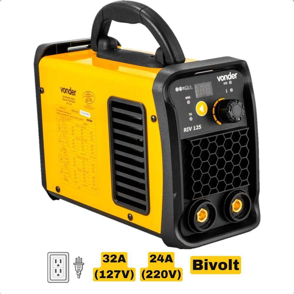 Inversor De Solda 120a Tig Bivolt Im125 Vonder - 3