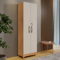 Multiuso Sapateira Olímpia 2 Portas 5 Prateleiras - Benetil Cinamomo Off - 2