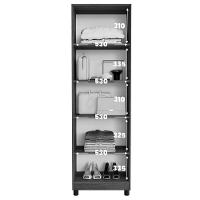 Multiuso Sapateira Olímpia 2 Portas 5 Prateleiras - Benetil Cinamomo Off - 6