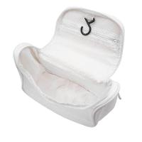 Necessaire Feminina Viagem Gancho Mala Organizadora Pendurar Branco - 2