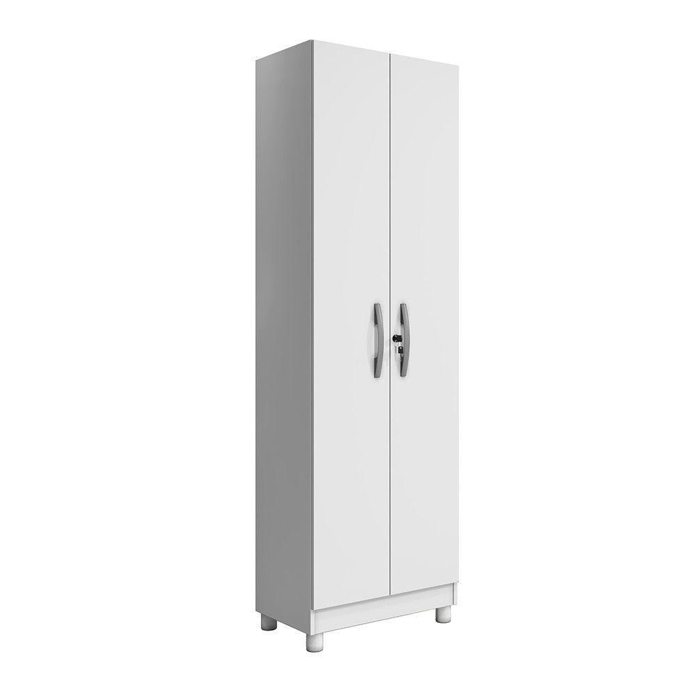 Multiuso Sapateira Sparta 2 Portas 5 Prateleiras - Benetil Branco - 1