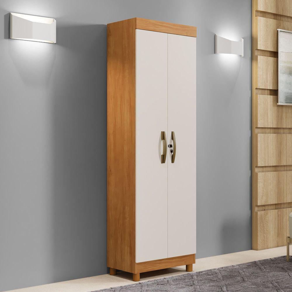 Multiuso Sapateira Jasmin 2 Portas 6 Prateleiras - Benetil Cinamomo Off - 2