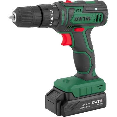 Parafusadeira Furadeira à Bateria 20V Pfd020i Com Impacto Dwt
