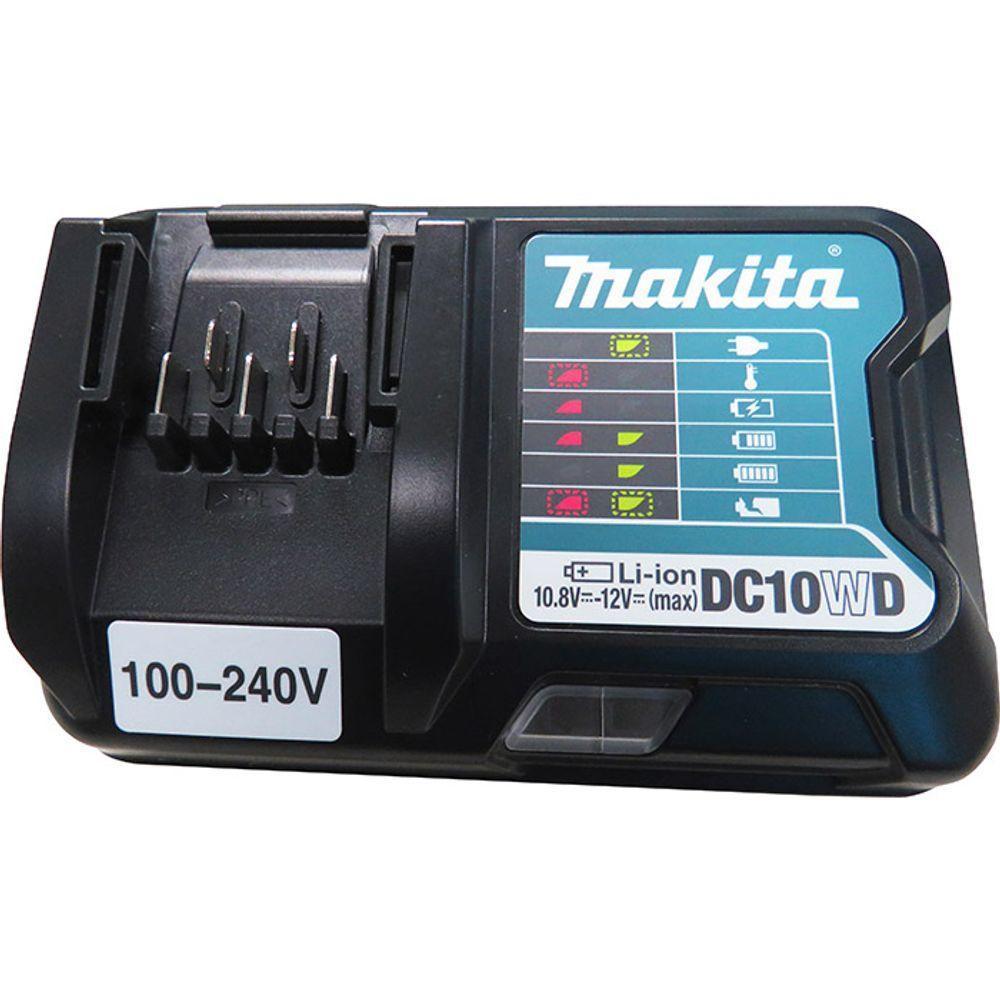 Parafusadeira Furadeira 10mm Sem Fio 12V Com 2 Baterias Carregador Maleta Df333dwye Makita - 4