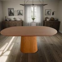 Mesa De Jantar Cone Retangular Arredondada 180x100cm Cinamomo - 3