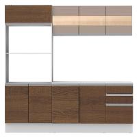 Cozinha Compacta 100% MDF com Armário Balcão e Tampo Madesa - 3