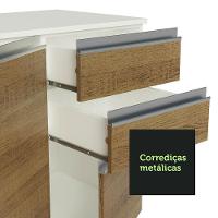 Cozinha Compacta 100% MDF com Armário Balcão e Tampo Madesa - 6
