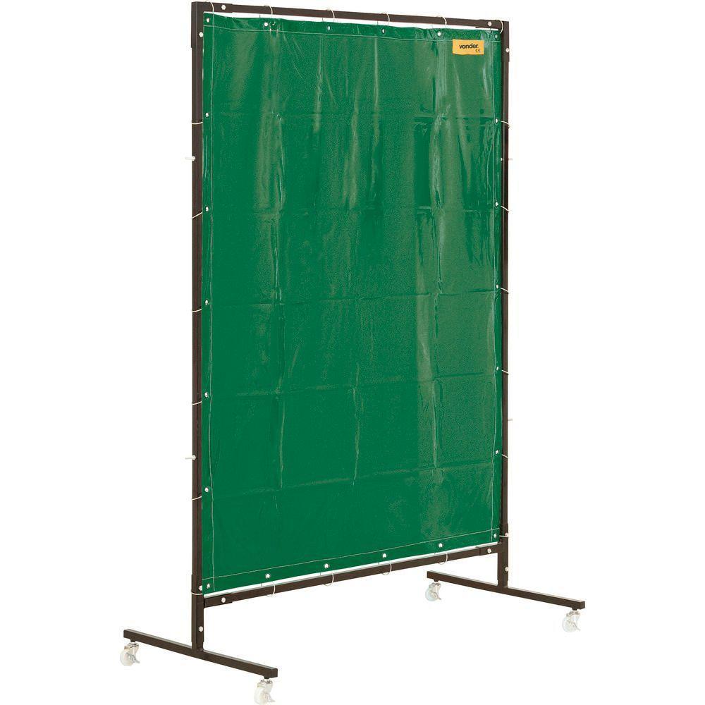 Cortina Para Solda 1,22x1,78 Verde Sem Suporte Vonder - 4