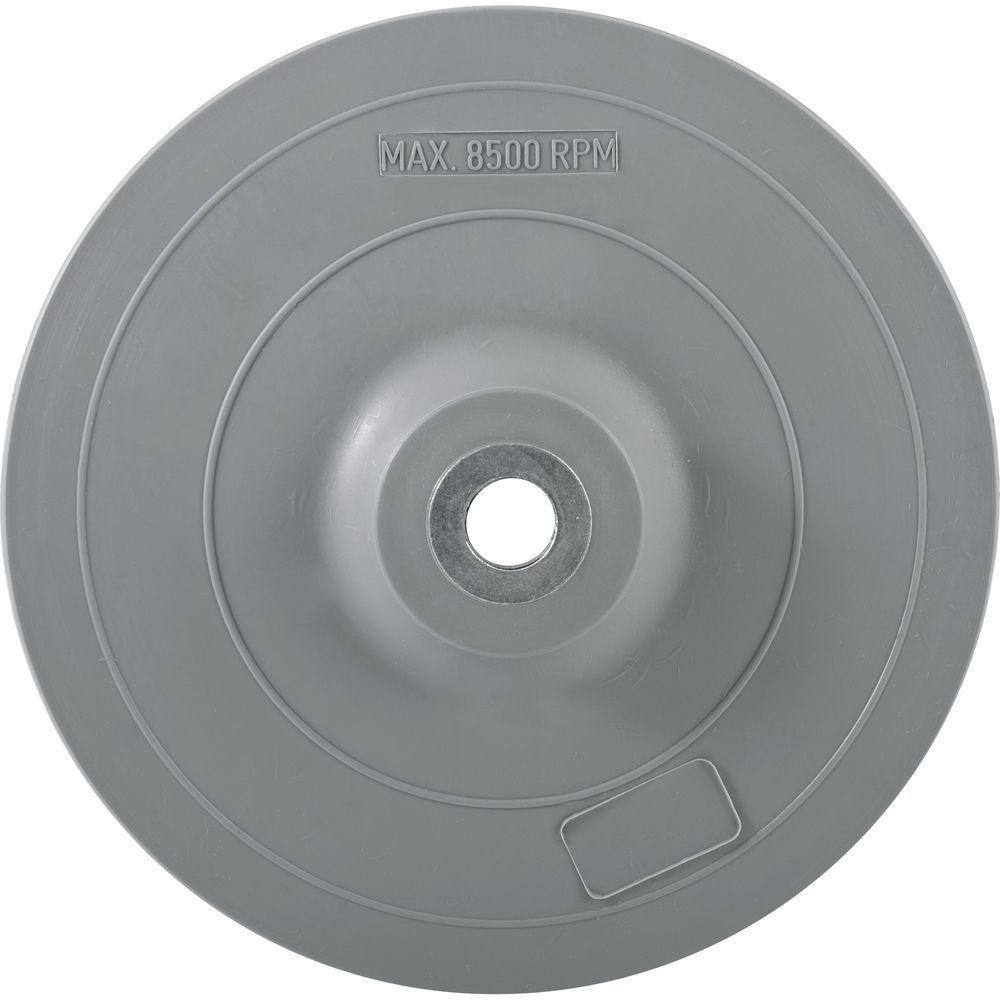 Disco De Borracha Para Lixadeira 7'' Rígido Vonder - 3