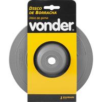 Disco De Borracha Para Lixadeira 7'' Rígido Vonder - 5