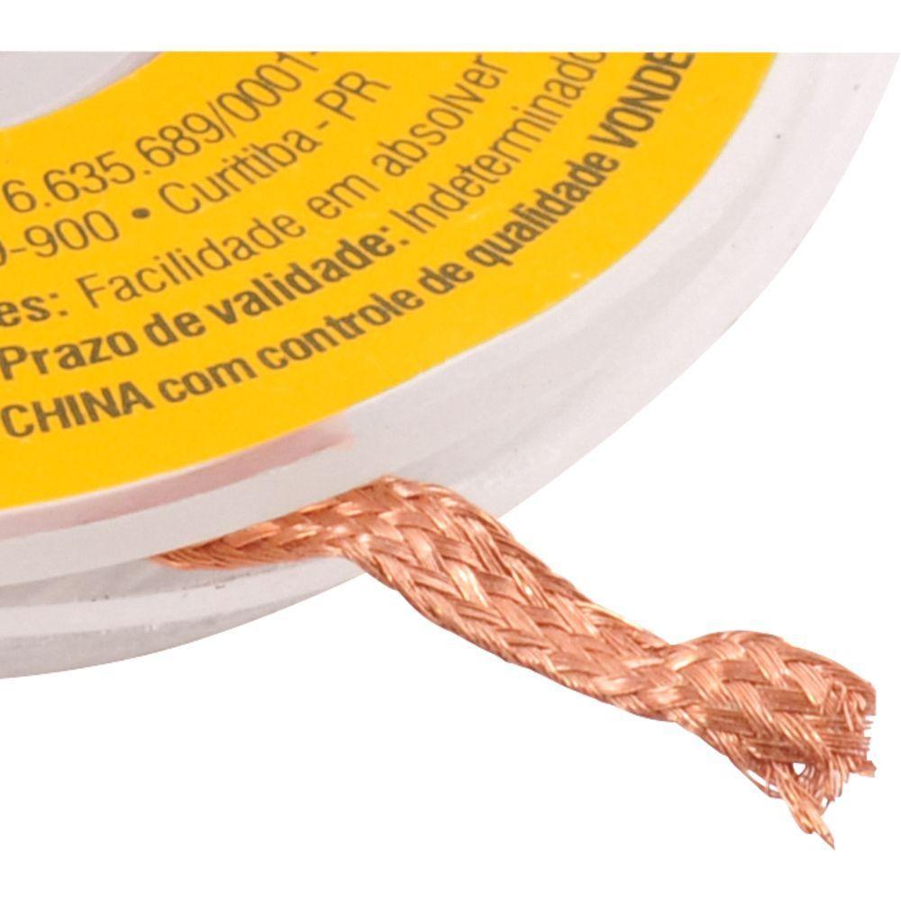 Fita-malha Dessoldadora 2,5mm X 1,5m Vonder - 4