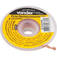 Fita-malha Dessoldadora 2,5mm X 1,5m Vonder - 2