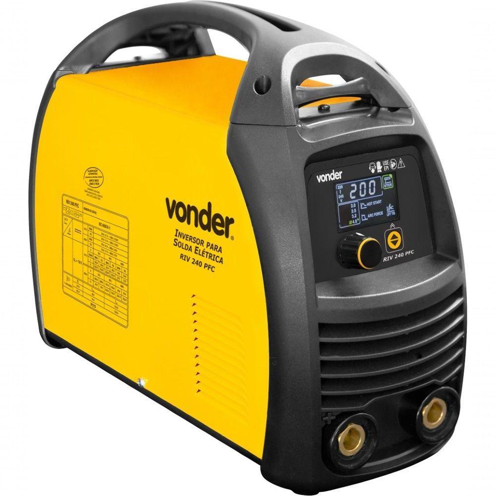 Inversor Solda Eletrodo Tig 200 à Riv 240 V265v Mono Vonder - 3