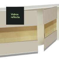 Cozinha 100% MDF Smart Modulada com Balcão e Tampo Madesa - 9