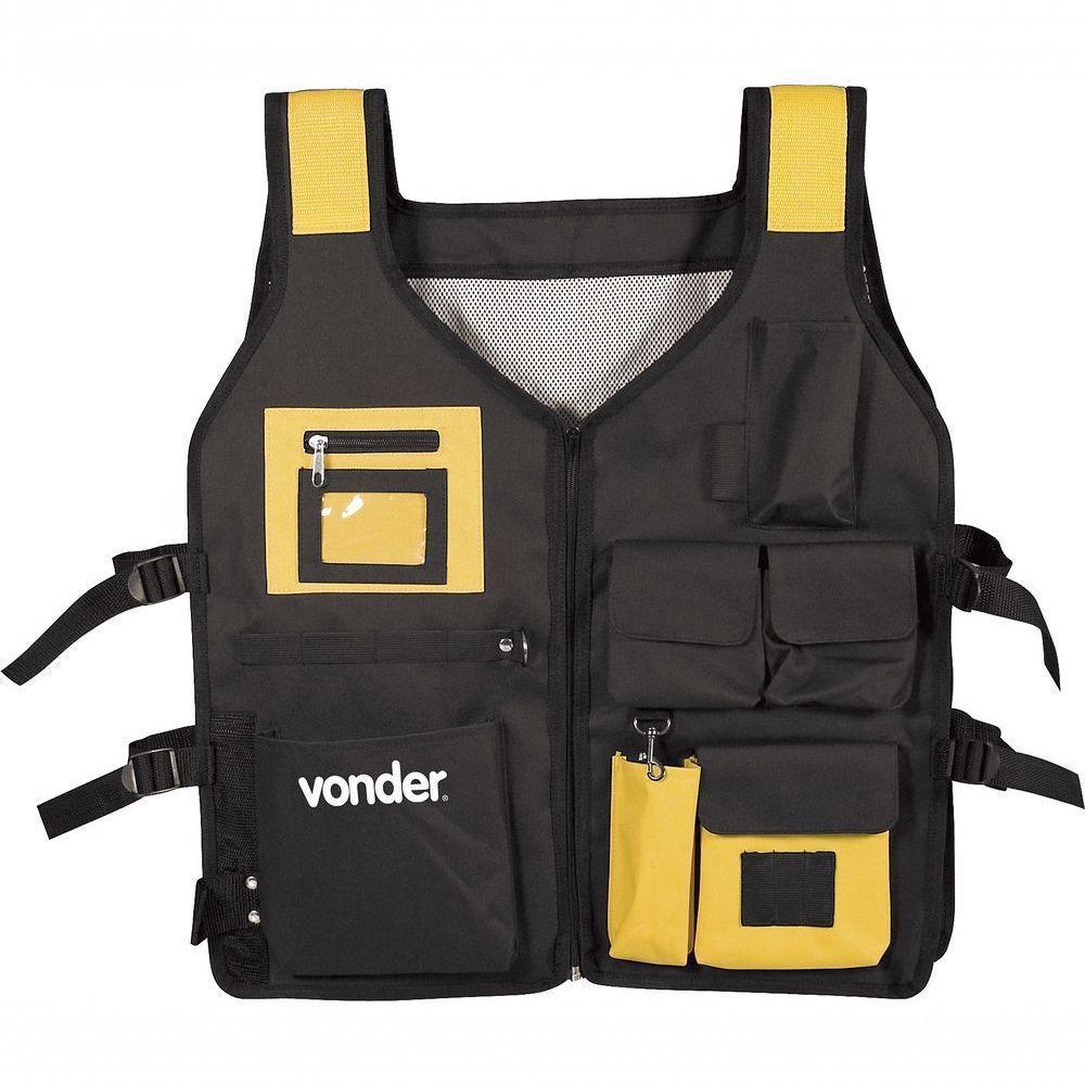 Colete Porta Ferramentas Lona 7 Divisões Cl013 - Vonder - 1