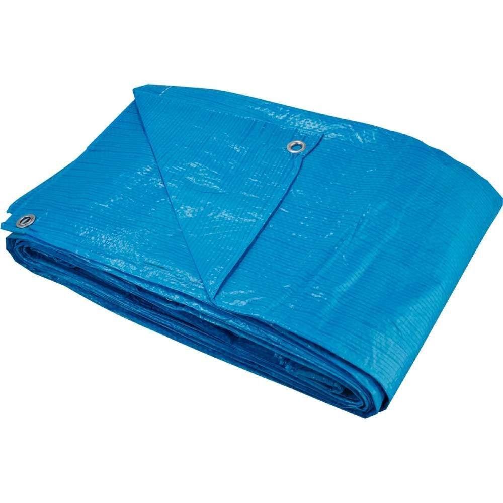 Lona Polietileno Azul 8 X 4m 100 Micras Leve Vonder - 1
