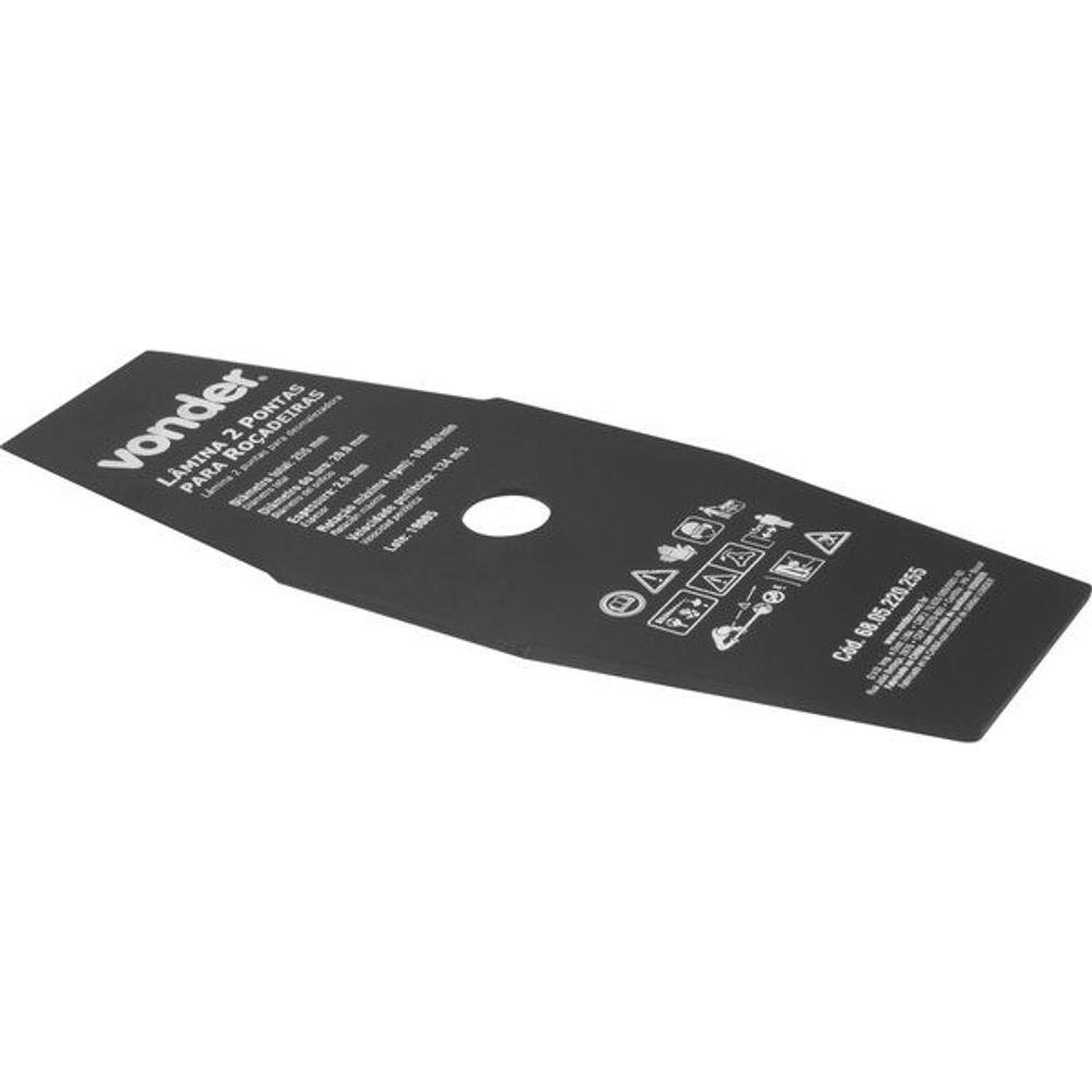 Lâmina 2 Pontas Para Roçadeira 255x20,0x2,0mm - Vonder - 1