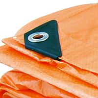 Lona Polietileno 5x4m Laranja 150 Micras Média - Vonder - 3