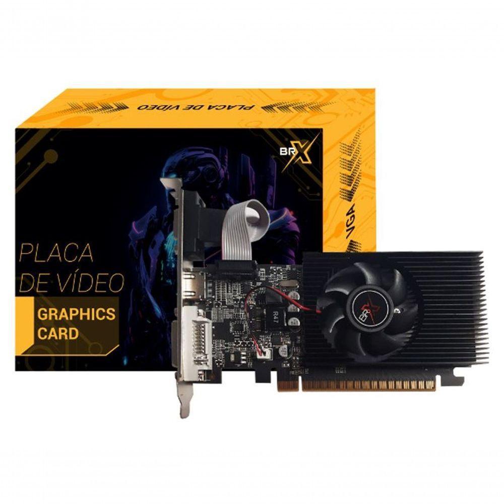 Placa De Video 4gb Geforce - Gt730 - Brx - Ddr3 - 128bits - 3