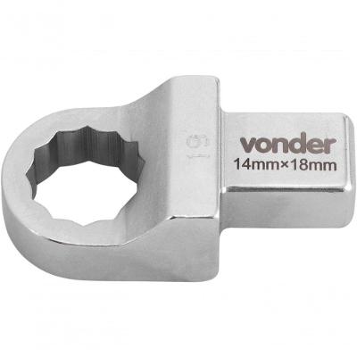 Ponta Estrela 19mm 14x18mm Para Torquímetro Vonder