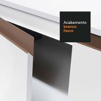 Cozinha Compacta Madesa Reims Com Armário E Balcão Branco - 8