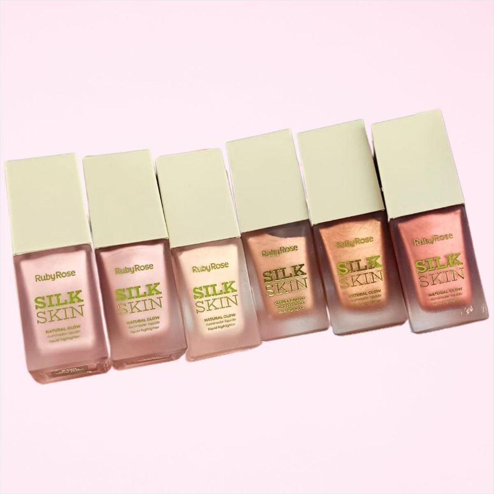 Ruby Rose Iluminador Silk Skinhbf1601 24ml Cor: Golden Halo - 3