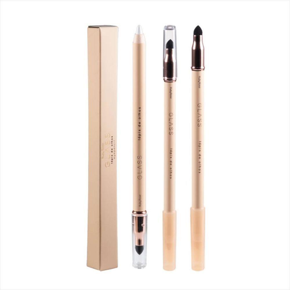 Ruby Rose Lápis De Olhos Glass White Hb5251 1,5g - 2