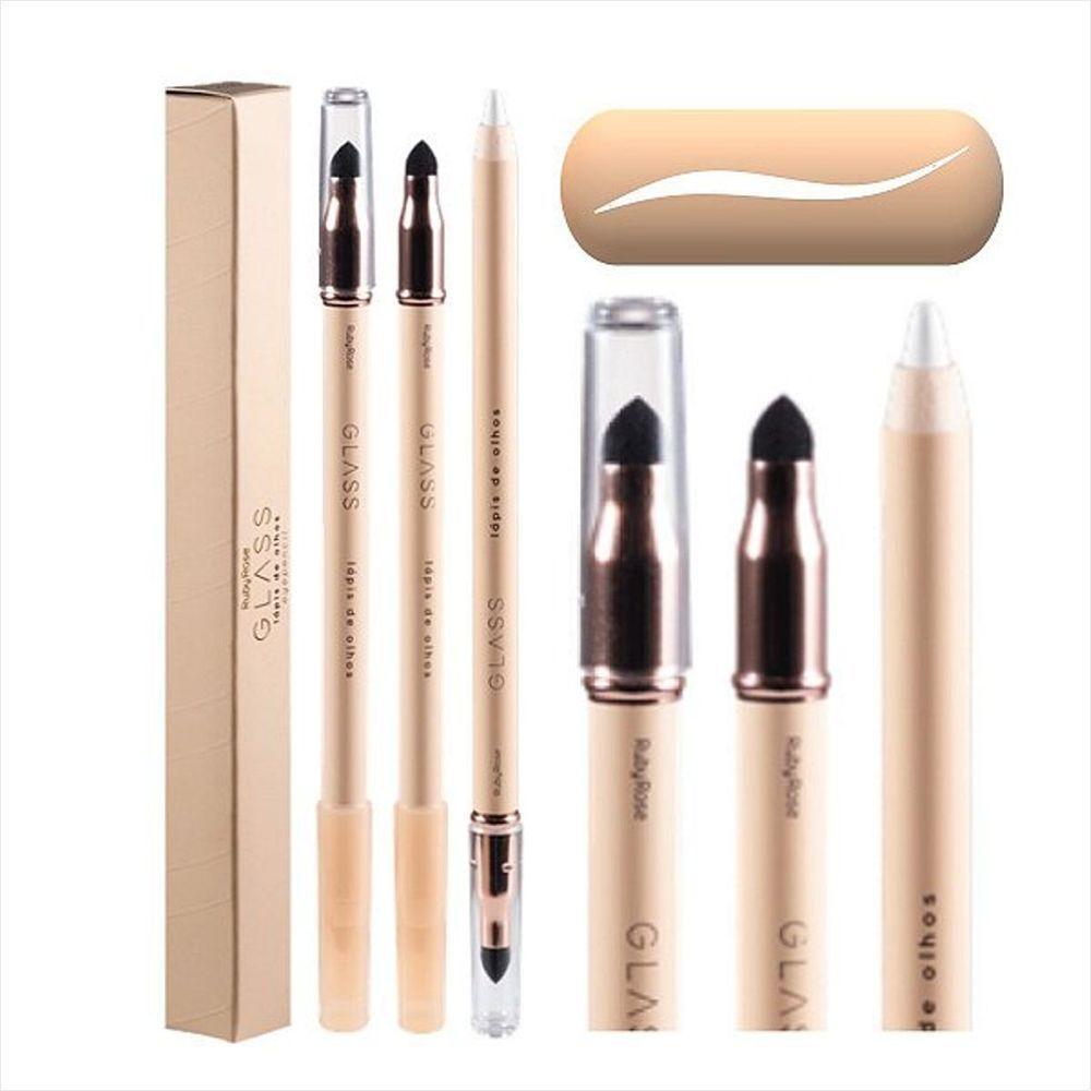 Ruby Rose Lápis De Olhos Glass White Hb5251 1,5g - 5