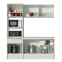 Cozinha Compacta Topazio Pop com Armário Branco - 6