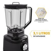 Liquidificador Philco 1500W 12 velocidades 3,1L PLQ15A 110V - 3