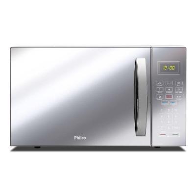 Micro-ondas Philco 26 Litros Espelhado Branco 110V