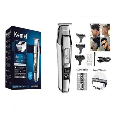 Kemei Profesional Km-5027 Prateado 220v