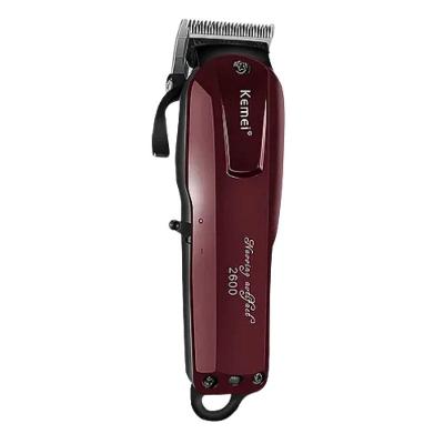 Máquina Kemei De Cortar Cabelo Sem Fio Recarregável Km-2600