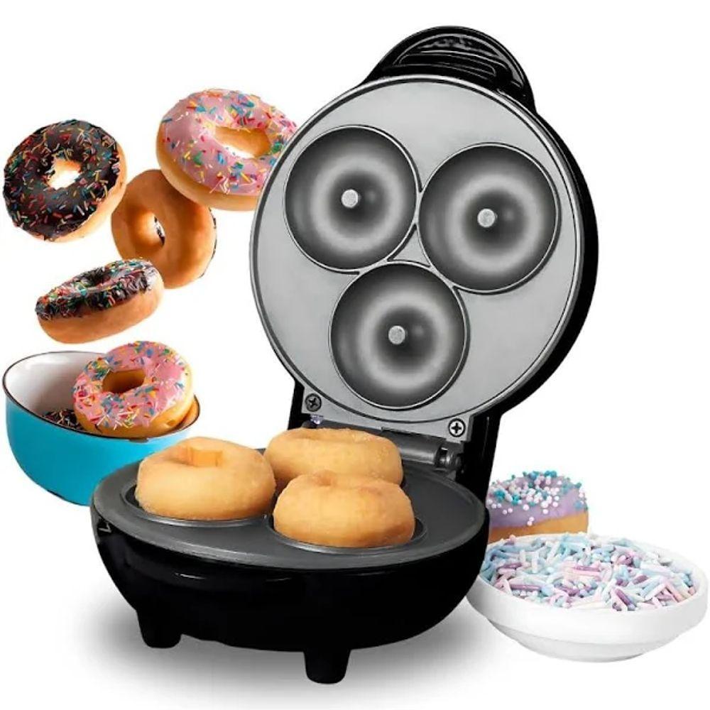 Máquina De Donuts Mini - Faz 3 Rosquinhas - 110v - 2