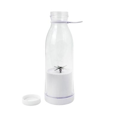 Mini Liquidificador Portátil Garrafa Shake Suco Juice Cup Usb Branco